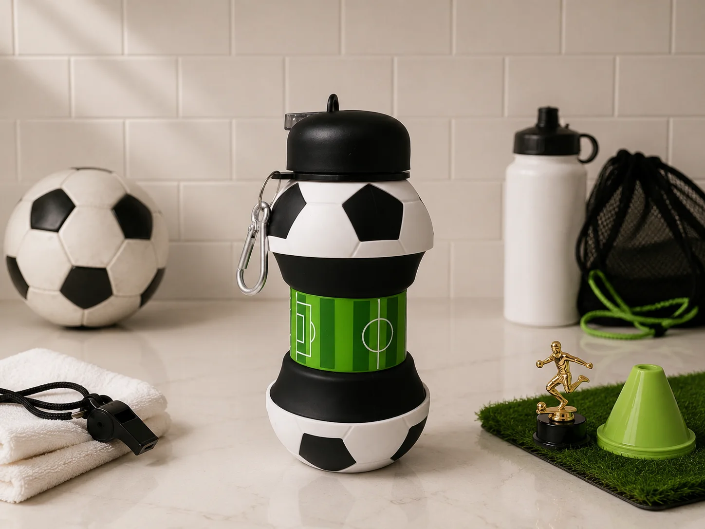 Foldable Bottle (Football) photo 1