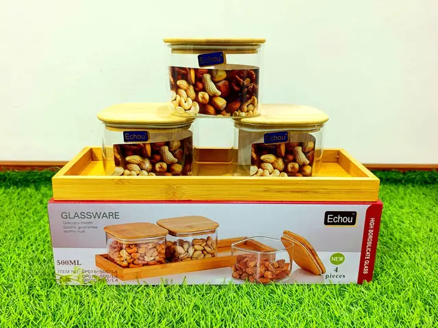Imported jar set 4pcs product photo