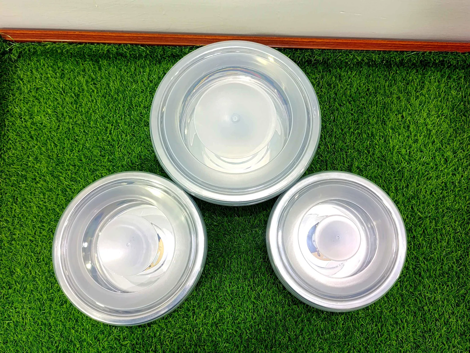 Air Tight Stainless Steel Bowl Set (3Pcs) photo 2