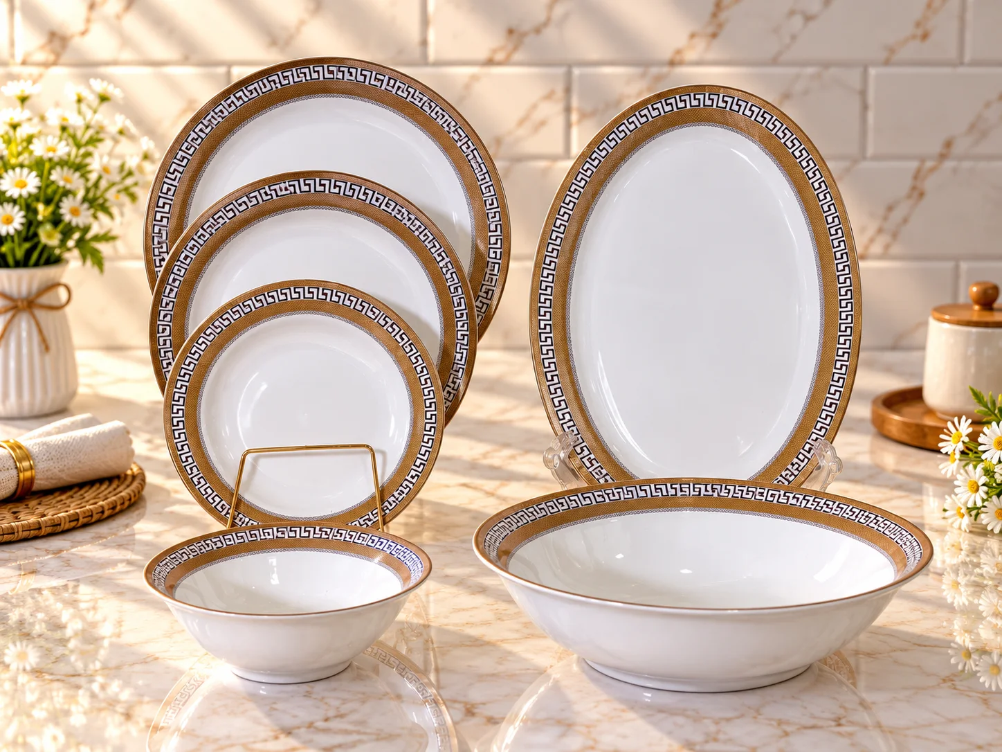 Dinner Set 26pcs (loose) 4 photo 1