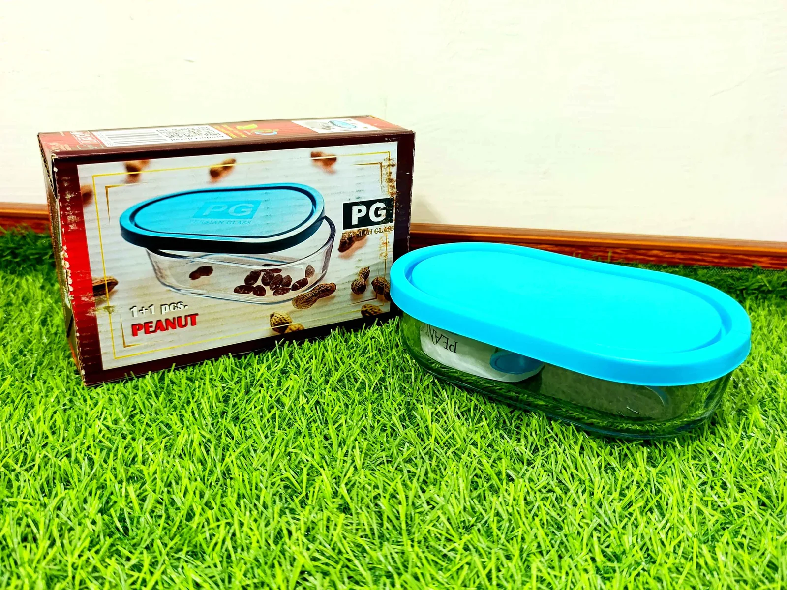 Airtight Glass Butter Holder (imported) photo 1