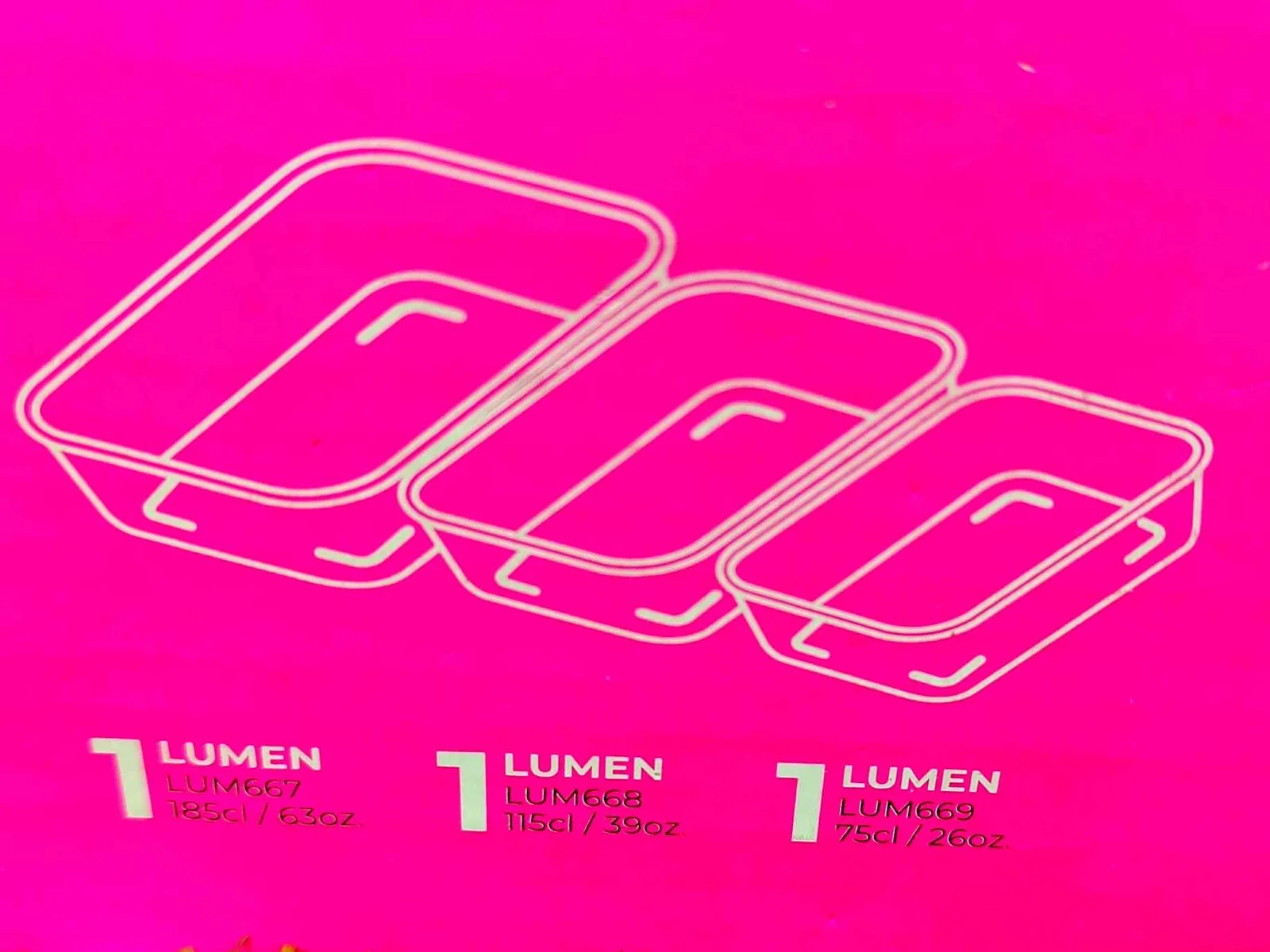 Lumen glass dishes (3pcs) photo 4