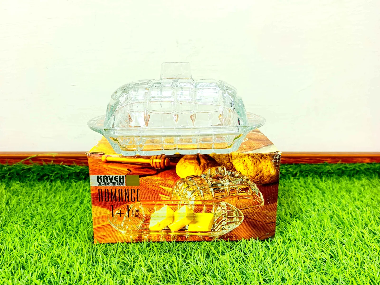 Glass Butter Holder (imported) photo 3