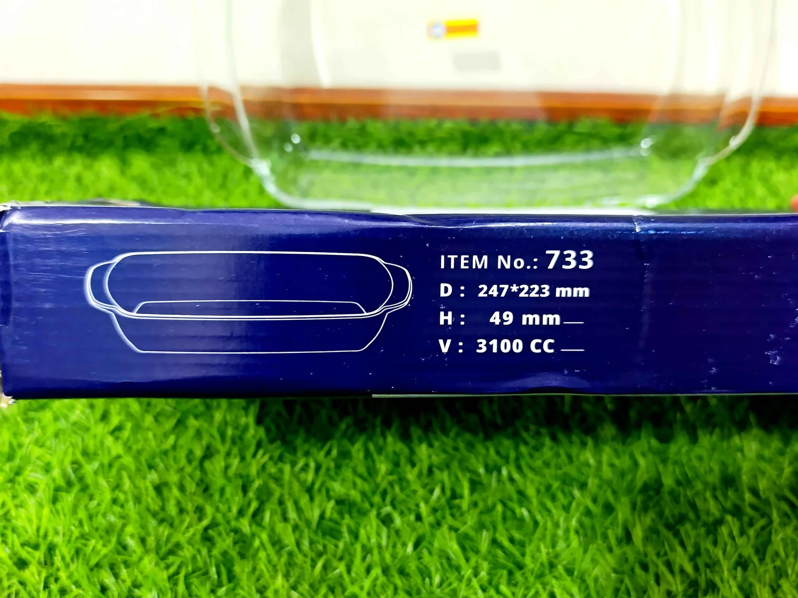 Glass Baking Dish large (imported) photo 4