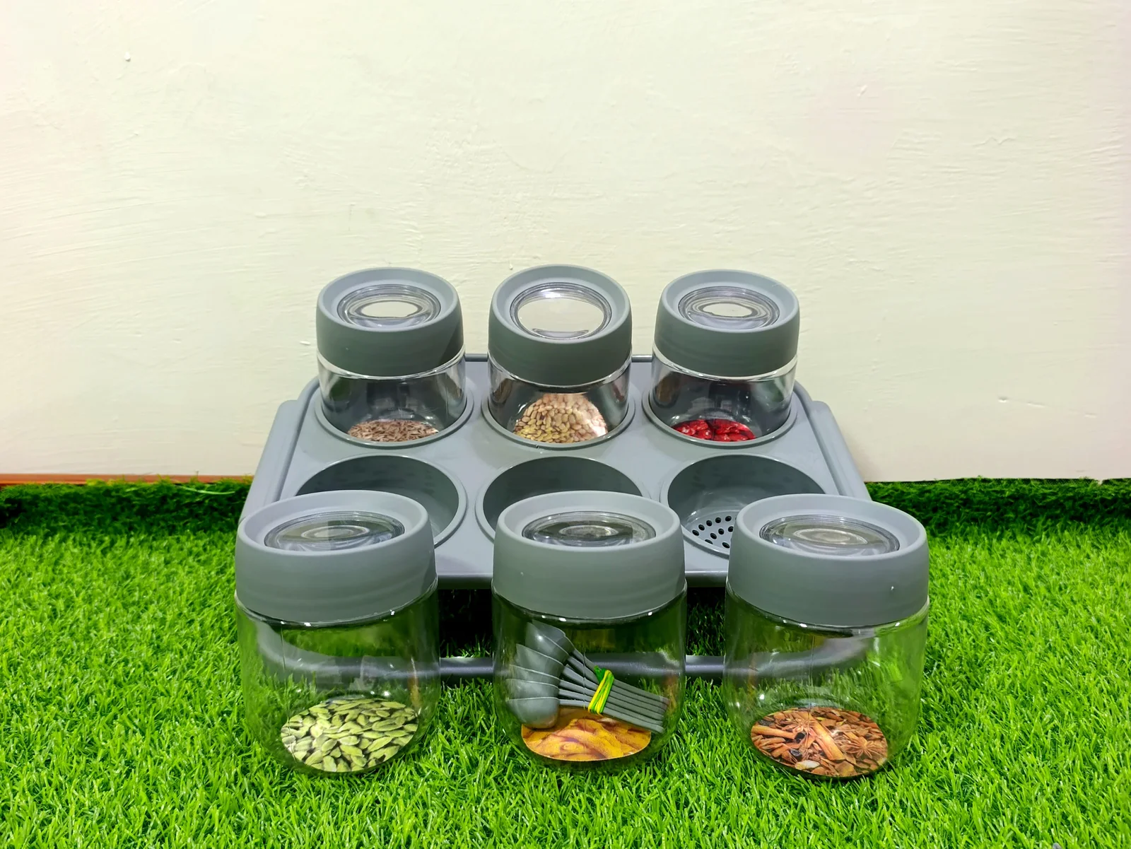 Spice Jars with stand (مصالحہ بکس) photo 1
