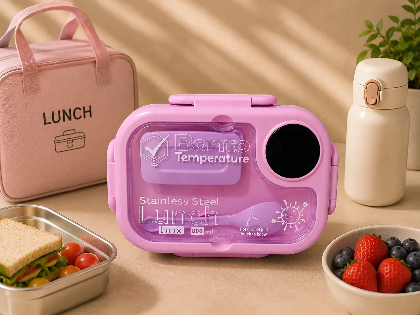 Stainless Steel Lunch box  photo 6