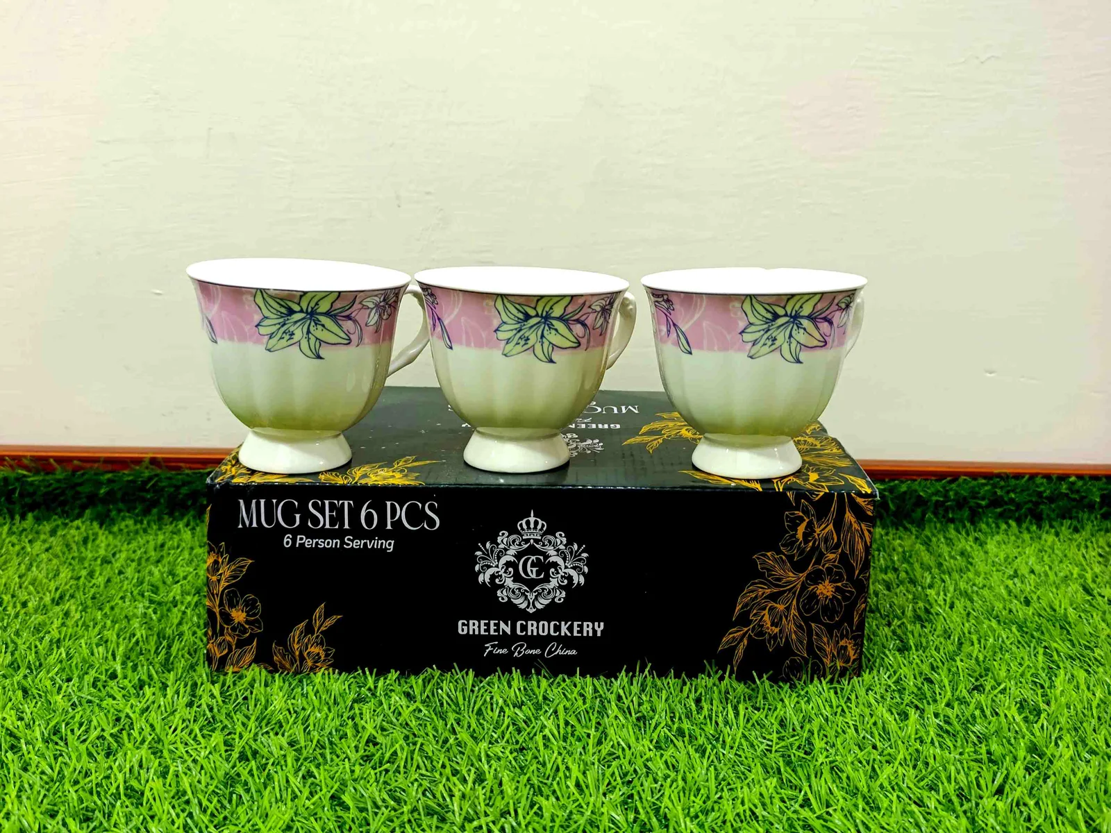 Tea Cups bone china (6pcs) photo 3