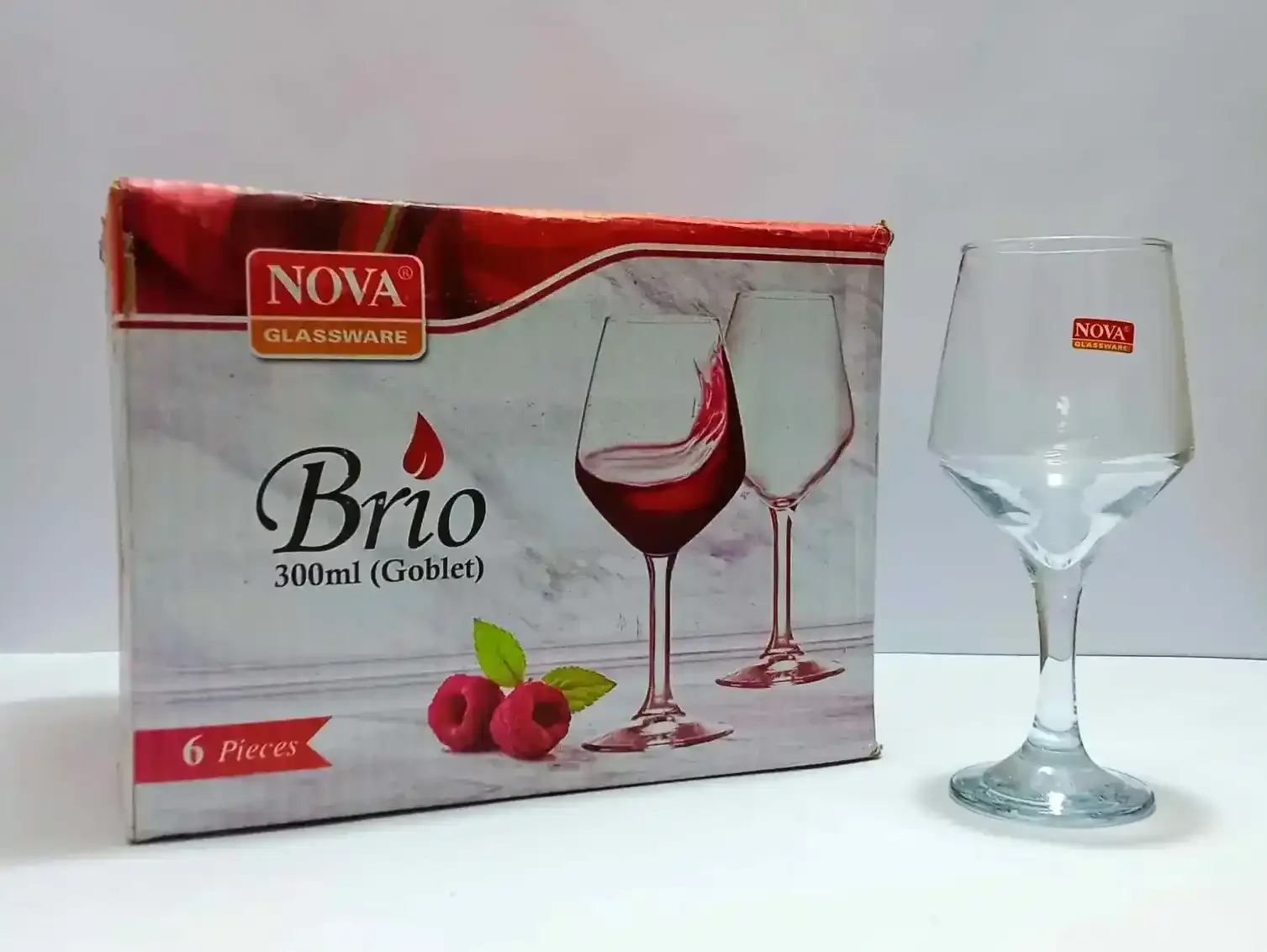 Brio Goblet 300ml  (6-Pcs) photo 2
