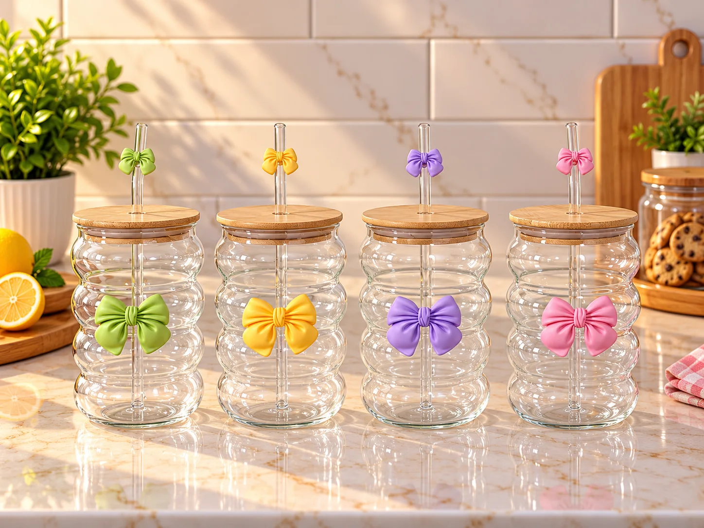 Bow Glass Sipper  photo 1