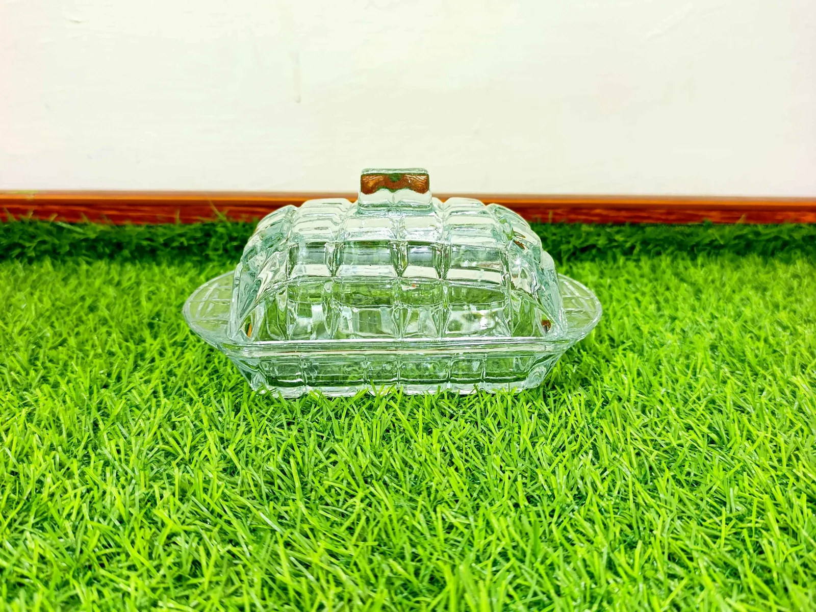 Glass Butter Holder (imported) photo 4