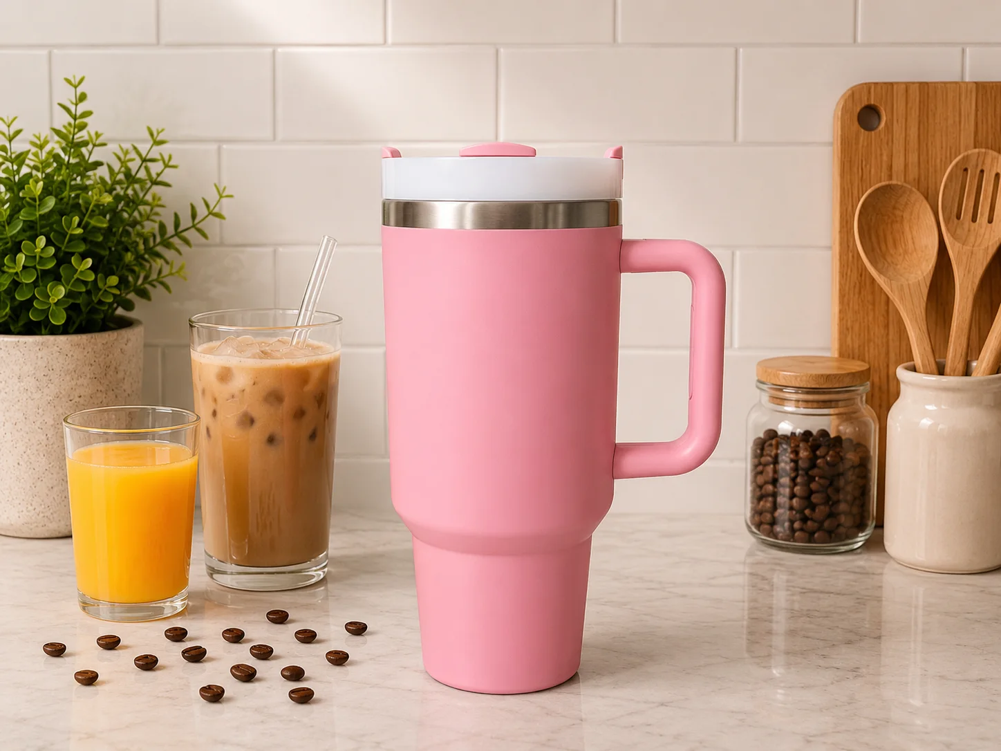 Insulated Tumbler (Pink) photo 1