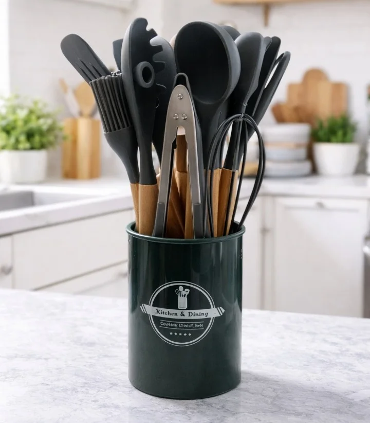 12pcs Silicone Kitchen Utensils  photo 2