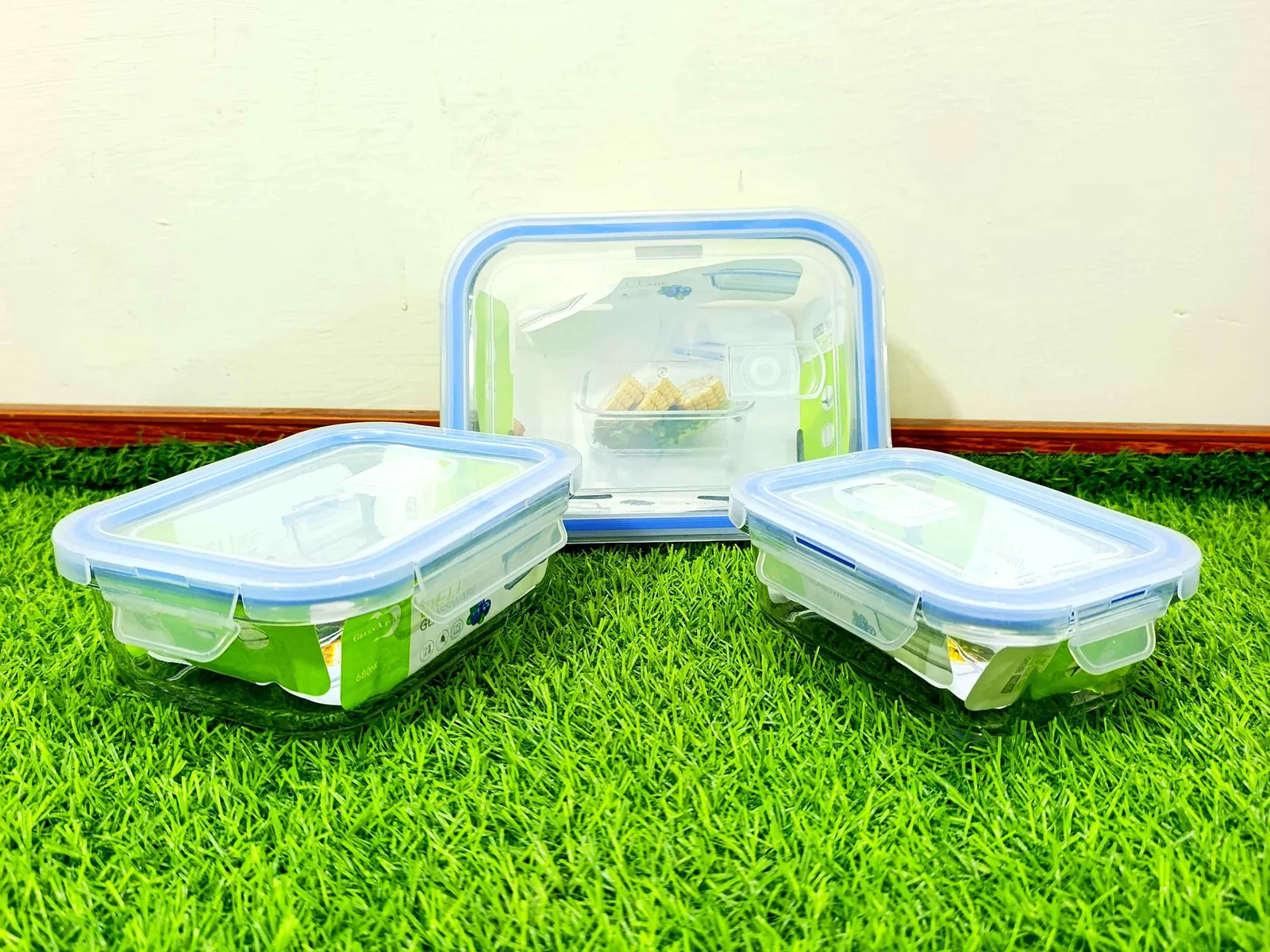 Airtight Glass Bowls (3+3) photo 3