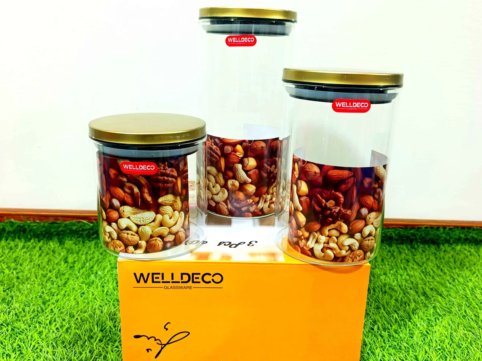 Imported jar set 3pcs photo 2