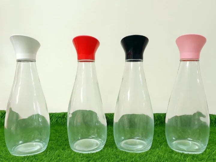 Glass bottle (water, oil, milk, juices) 1000 ml photo 2
