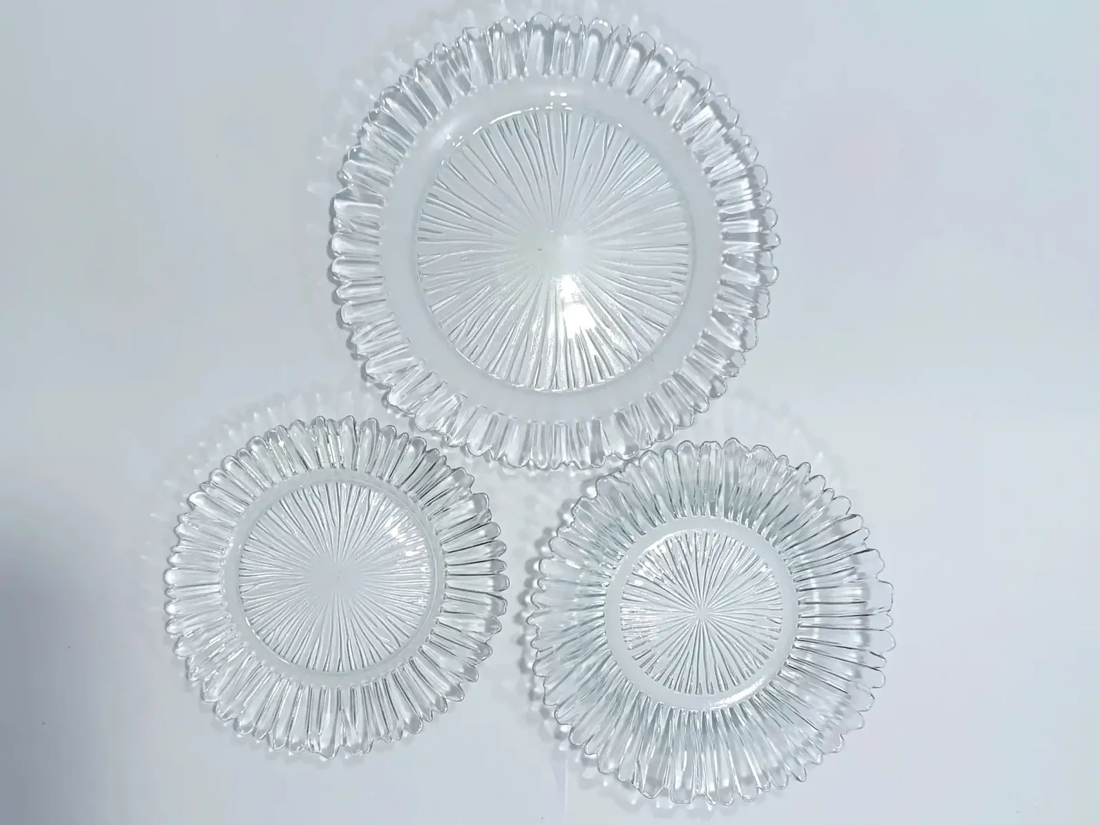 Tempered Glass Plate Set (Oven Use)18-Pcs Sunny photo 2