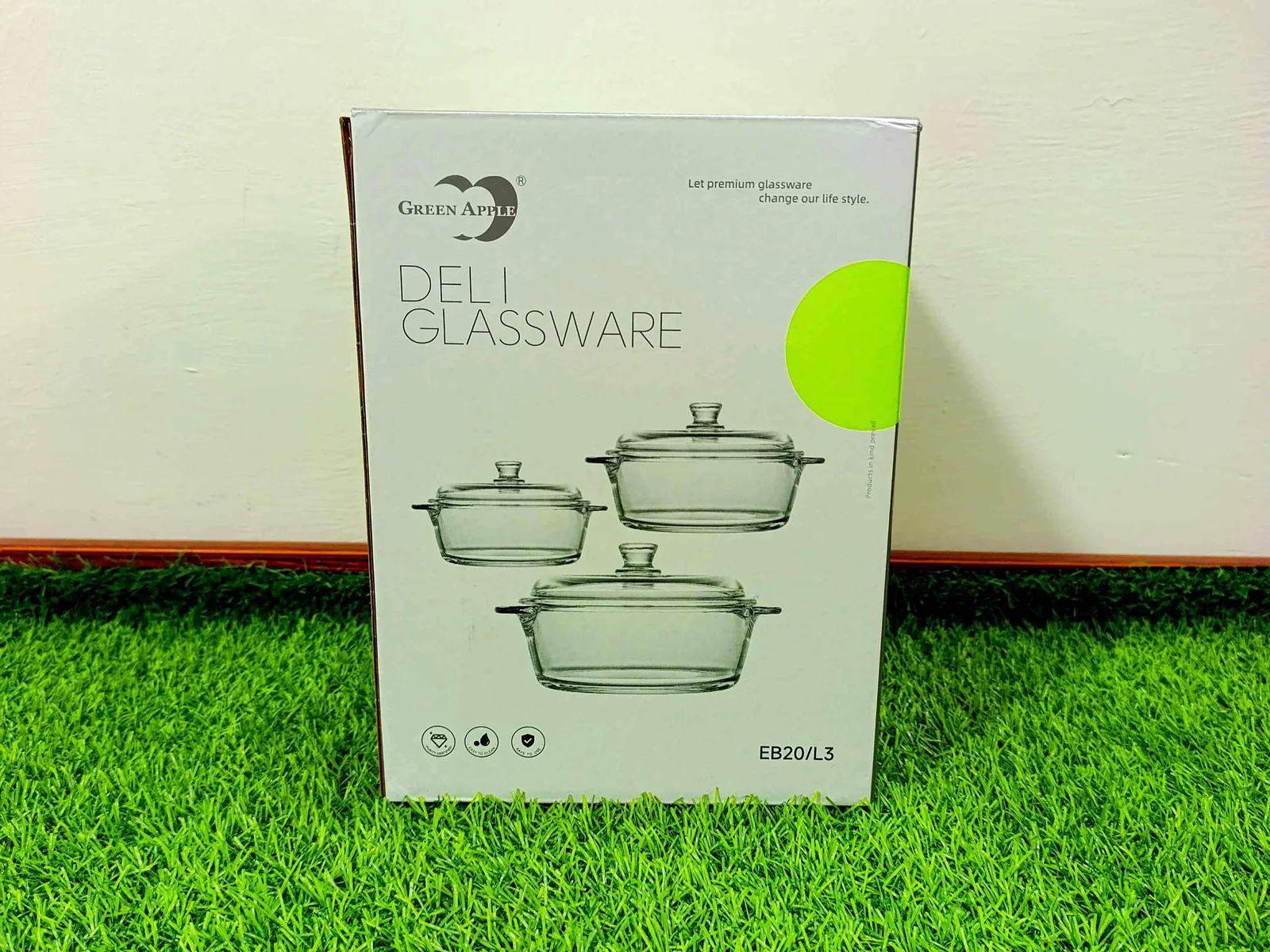 Bowl Set With Glass Lids (3 bowls) photo 6
