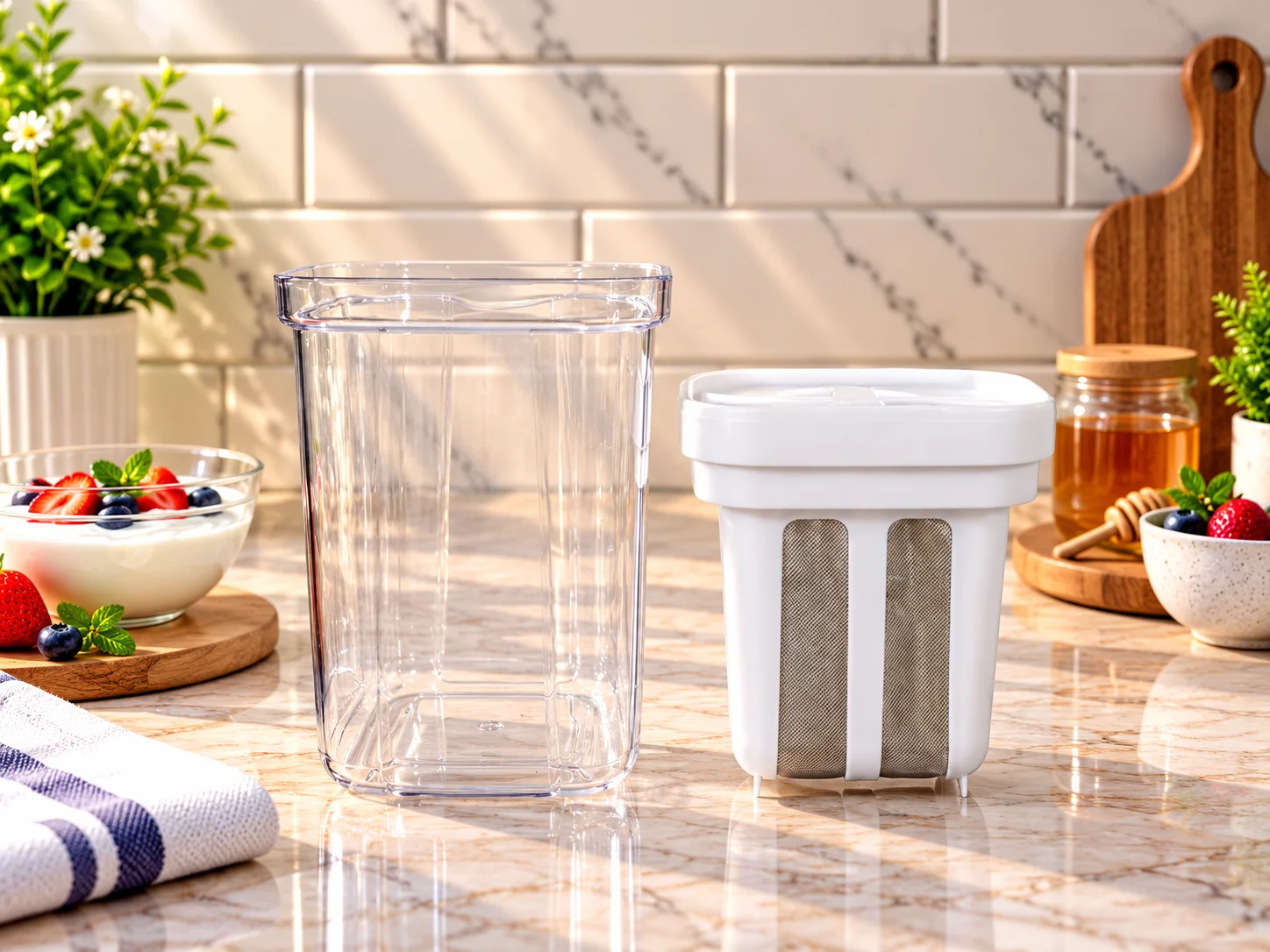 Greek Yogurt Maker Strainer (1100ML) photo 3