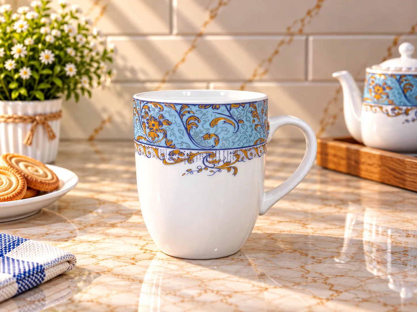 Bone China Cup (6pcs) 5 photo 1