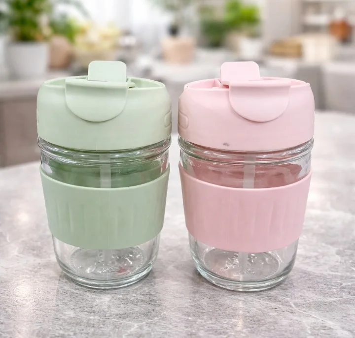 Glass Sipper (Two Way Opening) photo 1