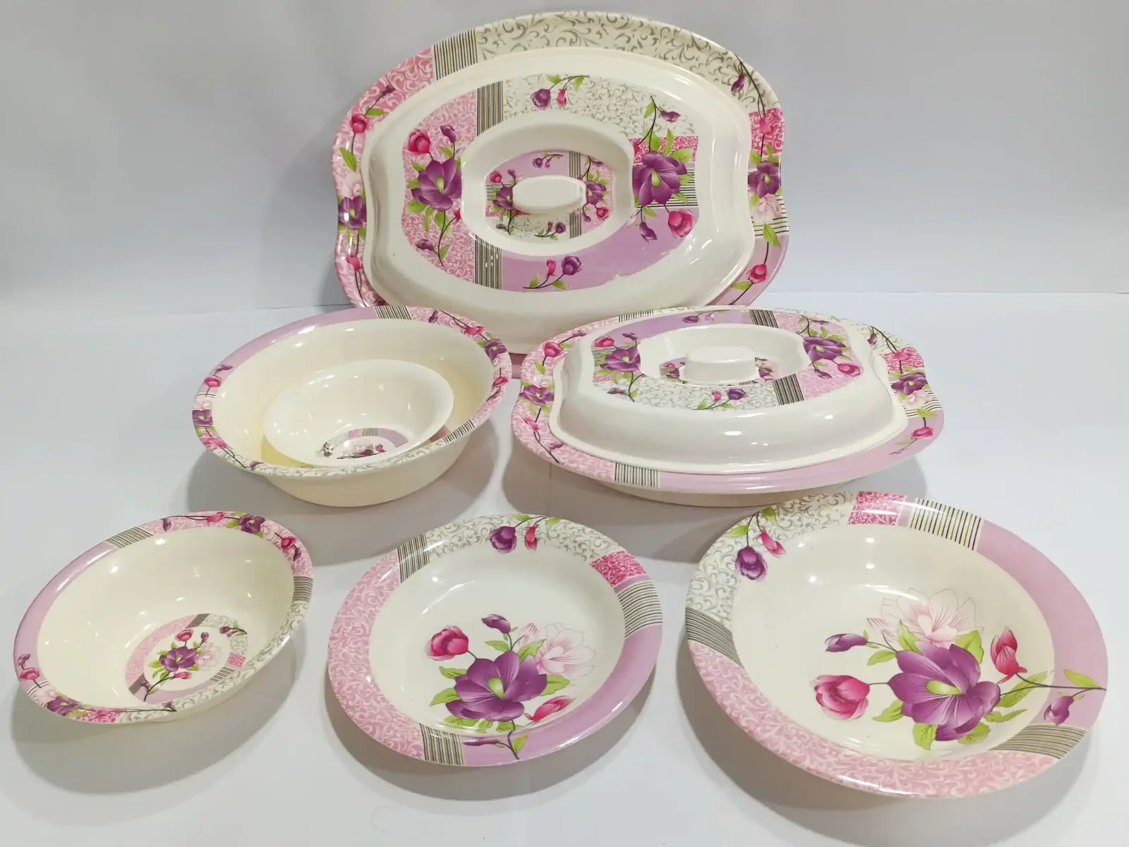 Dinner Set Melamine 72 Pcs photo 1