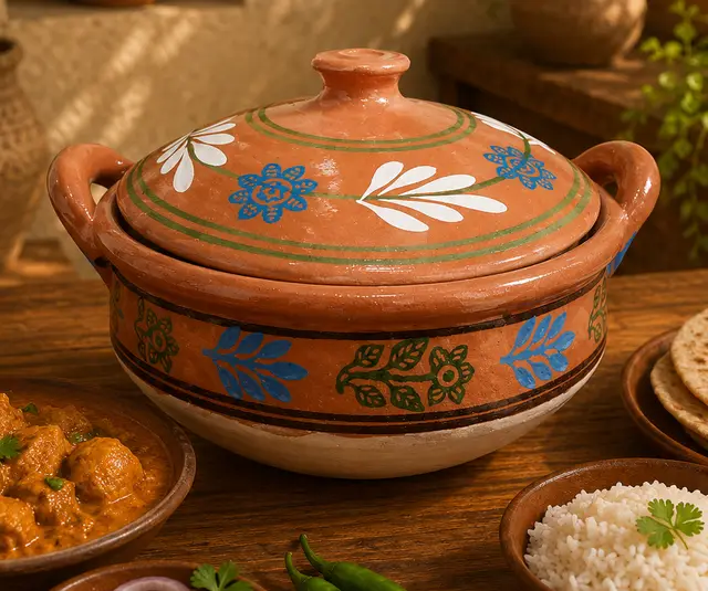Clay Handi With lid (Large) product photo