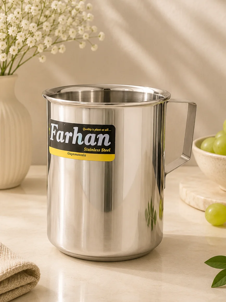 Steel Mug Shiny Finish (1 Pcs) photo 1
