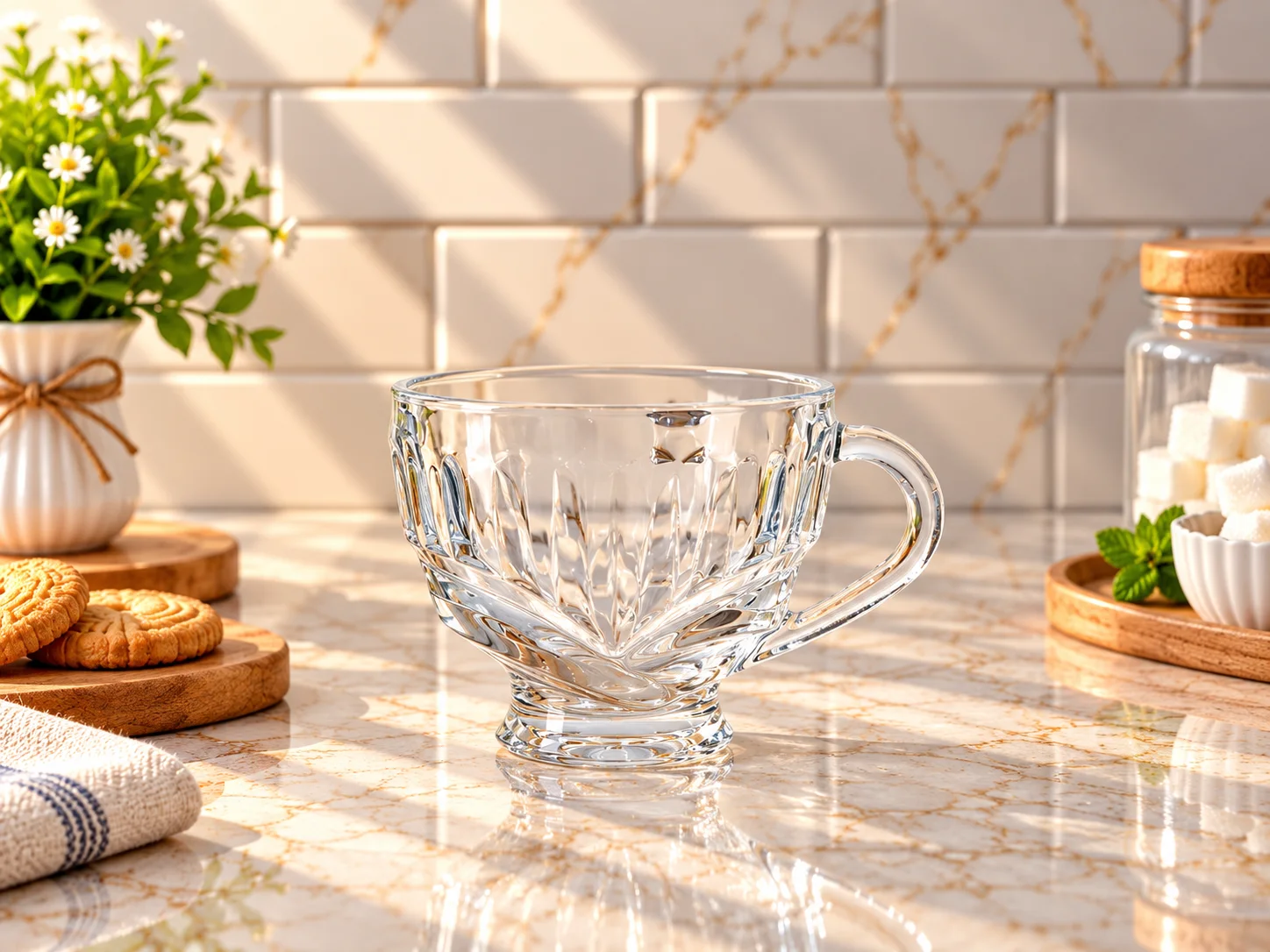 Crocus Tea Cups (6pcs) photo 1