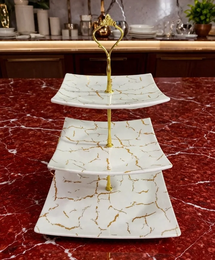 Pastry Try (3 tier)(Melamine) photo 1