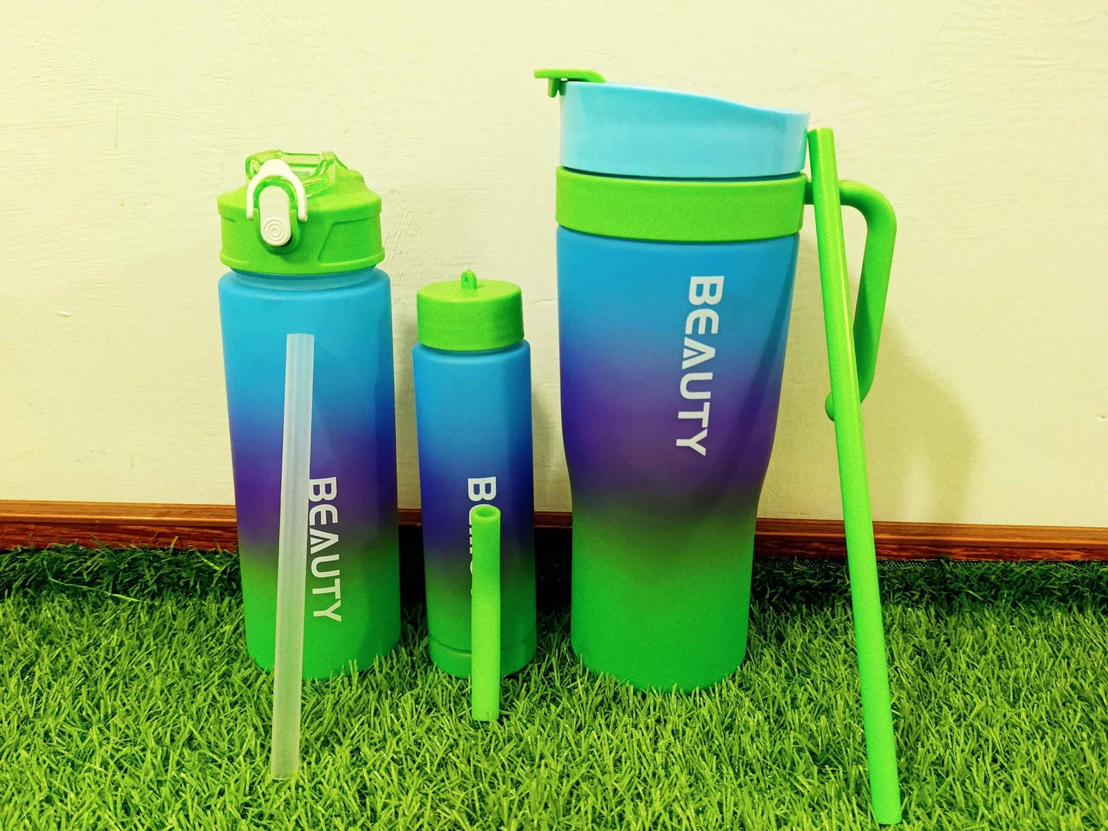 Plastic tumbler (3in1) photo 2